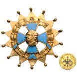 CIVIL ORDER OF ANTONIO NARINO (STATE OF CUNDINAMARCA) Star, 1st Class, instituted in 2010. Breast