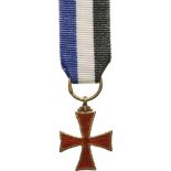 ORDER OF PRINCE HENRY THE NAVIGATOR Knight's Cross Miniature, 5th Class, instituted in 1960.