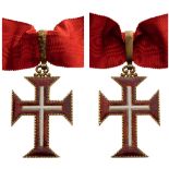 ORDER OF THE CHRIST Commander’s Cross. Neck Badge, 64x43 mm, bronze gilt, both sides enameled,
