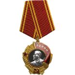 ORDER OF LENIN Type 6 Variation 2 (instituted in 1930). Breast Badge, 43x38 mm, approx. 41.5 g,