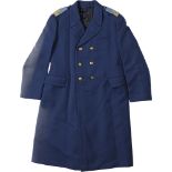 Air Force Captain uniform, md. 1990 Contains: overcoat with shoulderboards, pants, visor cap. Very