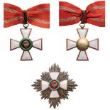 ORDER OF THE REPUBLIC Grand Offcer Set, 2nd Class, 1st Type, 1st Model, instituted in 1946. Neck