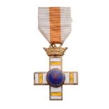 ORDER OF MILITARY MERIT  Knight’s Cross, White Enamel for Peace Time Merit with 2nd Attribution.