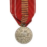 Cruisade Against Communism Medal Pattern, 1941 Breast Badge, bronze silvered, original suspension