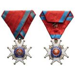 ORDER OF ERNST AUGUST Knight's Cross 2nd Class, instituted in 1865. Breast Badge, 40x37 mm,