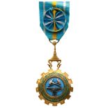 ROYAL ORDER OF LABOR MERIT Officer’s Cross, instituted in 1966. Breast Badge, 79x45 mm, gilt