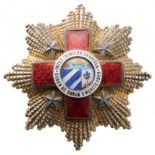 ORDER OF THE RED CROSS Grand Cross Star, 1st Class, 1st Type (with stars in angles), instituted in