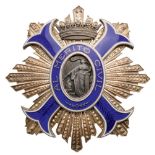 ORDER OF CIVIL MERIT Commander of the Number Star, 2nd Class, instituted in 1926. Breast Star, 70