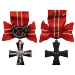 ORDER OF THE LIBERTY CROSS Military Cross, 4th Class, with year 1941, instituted in 1918. Breast