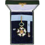 ORDER OF THE SOUTHERN CROSS Commander’s Cross, 3rd Class, instituted in 1822. Neck Badge, 88x62