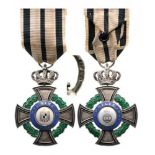 ORDER OF THE ROYAL HOUSE, 1935 Knight's Cross A, for Civil (1935). Breast Badge, 55x40 mm, gilt