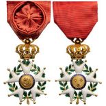 ORDER OF THE LEGION OF HONOR Officer's Cross, 2nd Restoration (1815-1830), 4th Class, instituted