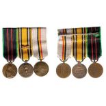 Medal Bar with 3 Decorations Armed Resistance 1940-45 Medal, Belgium, WWII Commemorative Medal,