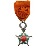 ORDER OF THE OUISSAM ALAOUITE Grand Officer's Set, 2nd Class, instituted in 1913. Breast Badge, 41