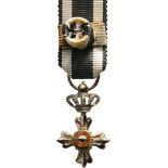 ORDER OF THE MILITIA OF JESUS CHRIST Miniature of a Grand Officer's Cross, 2nd Class. Breast