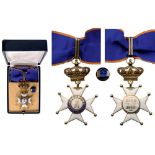 ORDER OF CIVIL AND MILITARY MERIT OF ADOLPH OF NASSAU Commander's Cross with Crown, 3rd Class,