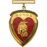 Medal of Honor Breast Badge, 50x39 mm, GOLD, maker’s mark “N.S.MEYER, New York” and hallmarked “14