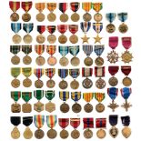 Important Group of US Medals Legion of Merit Legionnaire Badge, Distinguished Service Cross,