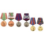 Group of 3 Medals 800th Anniversary of the Founding of Moscow Jubilee Medal (instituted in 1947),