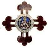 ORDER OF ALPHONSE X "THE WISE" Grand Cross Star, instituted in 1902. Breast Star, 80 mm, gilt