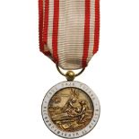 Red Cross Medal of Merit Breast Badge, 30 mm, gilt Silver, hallmarked “Sterling”, maker’s mark “