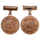 National Trade Union of Workers of Education-Science-Sports Badge for Municipal Vanguard Member