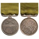 Long Service and Good Conduct Medal Breast Badge, 38 mm, silver, original suspension device and