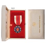 Distinguished Service Medal–Pingat Perkhidmatan Bakhti Breast Badge, gilt Silver, enameled, minor