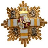 ORDER OF MILITARY MERIT Grand Cross Star White Division with 2nd Attribution, instituted in 1864.