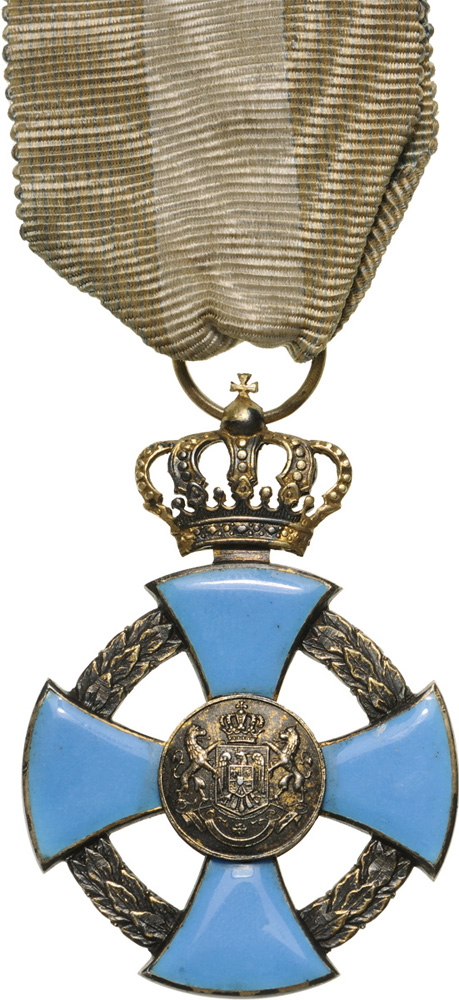 ORDER OF THE FAITHFULL SERVICE, 1935 Officer’s Cross, 2nd Model, Civil, instituted in 1935. Breast