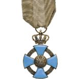 ORDER OF THE FAITHFULL SERVICE, 1935 Officer’s Cross, 2nd Model, Civil, instituted in 1935. Breast