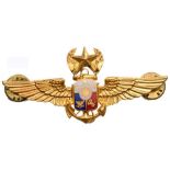 NAVY PILOT WINGS (MASTER AND SENIOR) Navy Pilot Wings (Master and Senior). Breast Badge, 72 and 40
