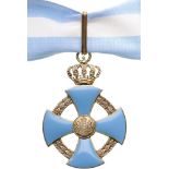 ORDER OF THE FAITHFULL SERVICE, 1935 Commander`s Cross, 2nd Model, Civil, instituted in 1935. Neck