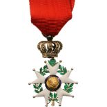 ORDER OF THE LEGION OF HONOR Knight 's Cross, July Monarchy (1830-1848), 5th Class. Breast Badge,