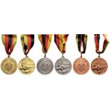 Army Sport Organization Competition Awards Complete Set of 3 Classes: Gold, Silver, Bronze. Neck