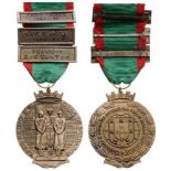 Armed Forces Expeditions Commemorative Medal, instituted in 1916 Breast Badge, 38 mm, Silver,