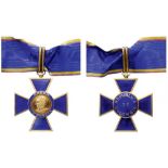 ORDER OF BOYACA Commander's Cross, instituted in 1922. Neck Badge, 60x55 mm, gilt Silver, both sides