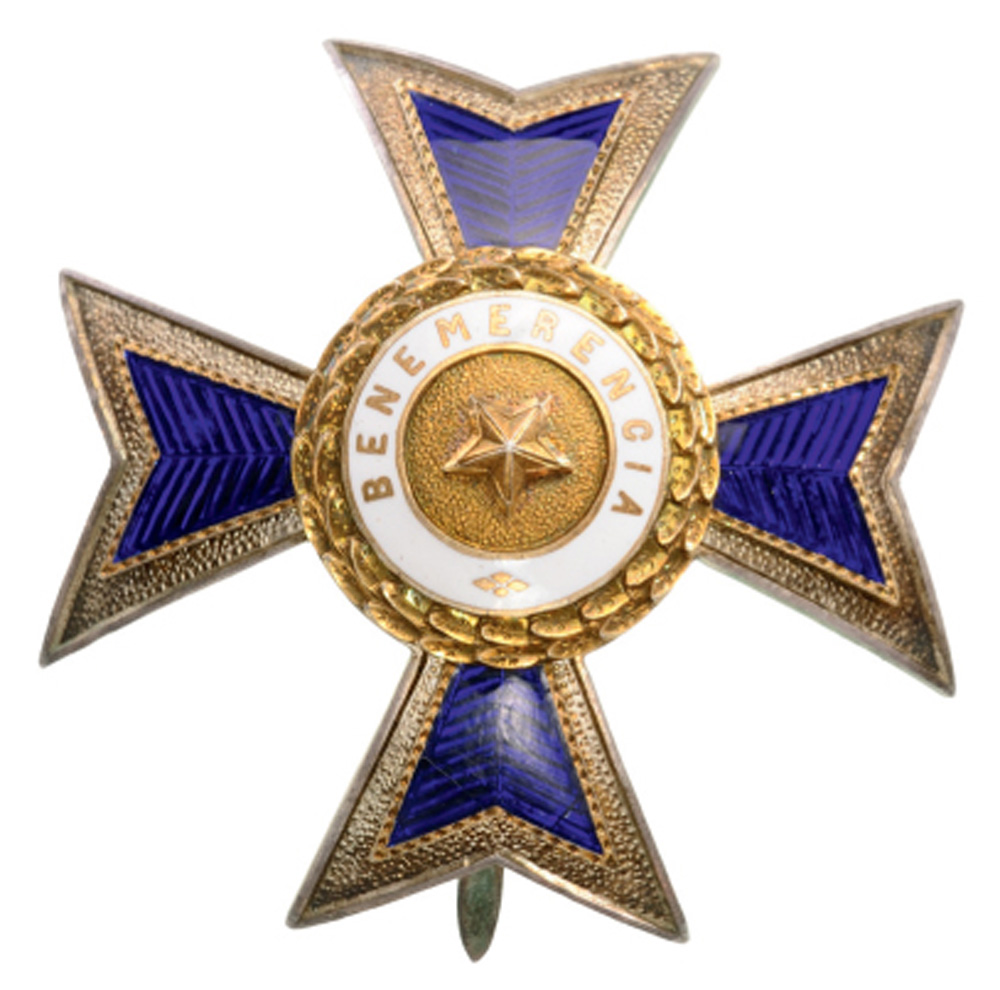 ORDER OF MERIT Grand Cross Star, 1st Class, instituted in 1927. Breast Star, 60 mm, Silver,