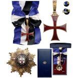 ORDER OF PRINCE HENRY THE NAVIGATOR Grand Cross Set, 1st Class, instituted in 1960. Sash Badge,