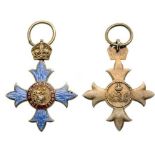 THE MOST HONORABLE ORDER ORDER OF THE BRITISH EMPIRE 1st Model, Knight’s Cross Miniature. Breast