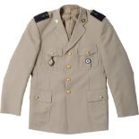 Lot of 2 Foreign Legion uniforms, after 1980 1st Uniform: Engineer officer uniform, contains: coat