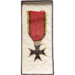 ORDER OF THE IRON CROSS 1st Class, instituted in 1833. Breast Badge, 30mm, Iron with GOLD frame (