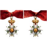 ORDER OF THE LEGION OF HONOR Commander's Cross, 2nd Empire (1852-1870), 3rd Class, instituted in