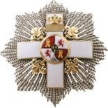 ORDER OF MILITARY MERIT Grand Cross Star, 1st Class Star, for Merits in Time of Peace, instituted in