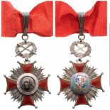 ORDER OF CHRISTOPHER COLOMBUS Commander's Cross, 3rd Class, Military Division, instituted in 1937.