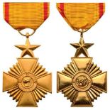 Lot of 2 Military Merit Medals Military Merit Medal, version with letters RDC for Republique