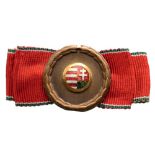 APPRECIATION AWARD OF THE PRESIDENT OF THE REPUBLIC OF HUNGARY, 1948 3rd Class Badge. Breast