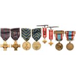 Group of 4 Decorations Group of 4 Decorations: Commemorative Medal for the War in North Africa