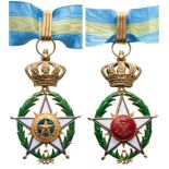ORDER OF THE AFRICAN STAR Commander’s Cross, 1st Type, 3rd Class, instituted in 1888. Neck Badge,