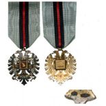 ORDER OF FIDELITY (Urdhëri Besa) Knight's Cross, 2nd Type (1940-1944), 5th Class, instituted on